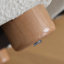 Causeuse-coussin modulaire blanche