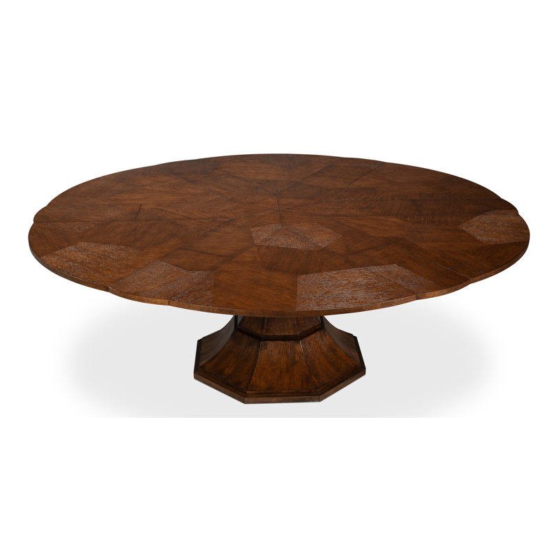Giselle Round Dining Table, 30"H x 66"L x 66"W, Palladio