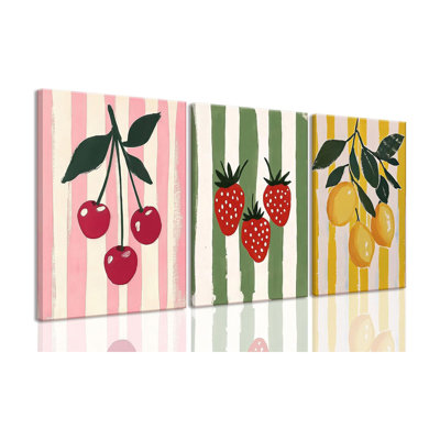 3 Piece Wrapped Canvas Print