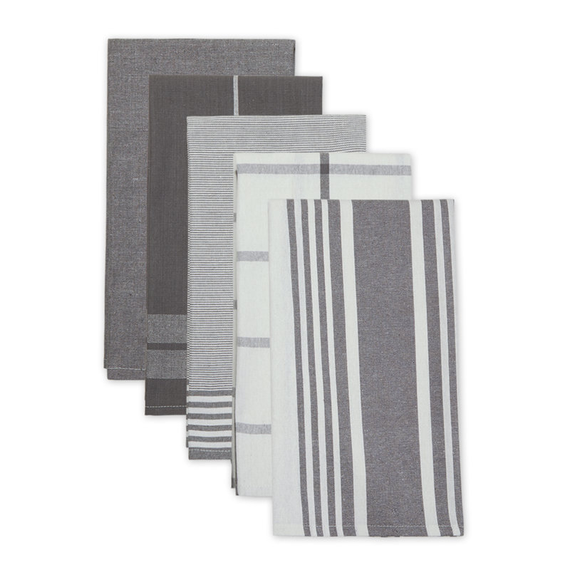 Cotton Dish Cloth Kitchen Towel, Gray