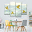 Ensemble d'oiseaux sur toile 4 pièces-93025637