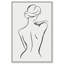 «Woman in Contour III», art mural minimaliste par Art Remedy-115074761-118692709-118692711