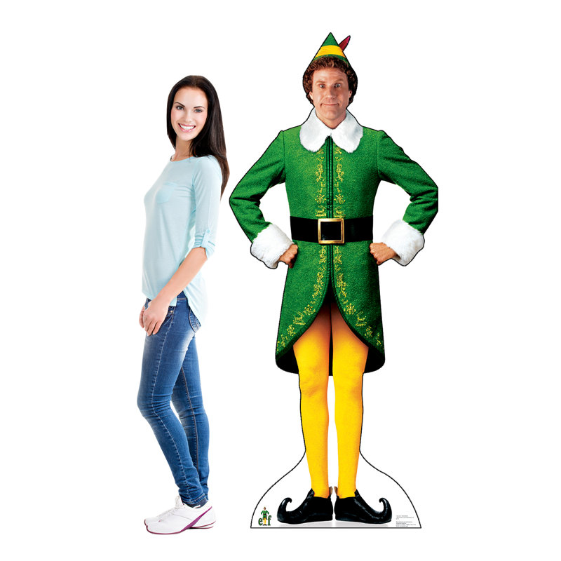 Lifesize Buddy the Elf Cardboard Stand-Up