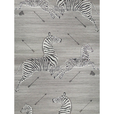 Zebras - Grasscloth
