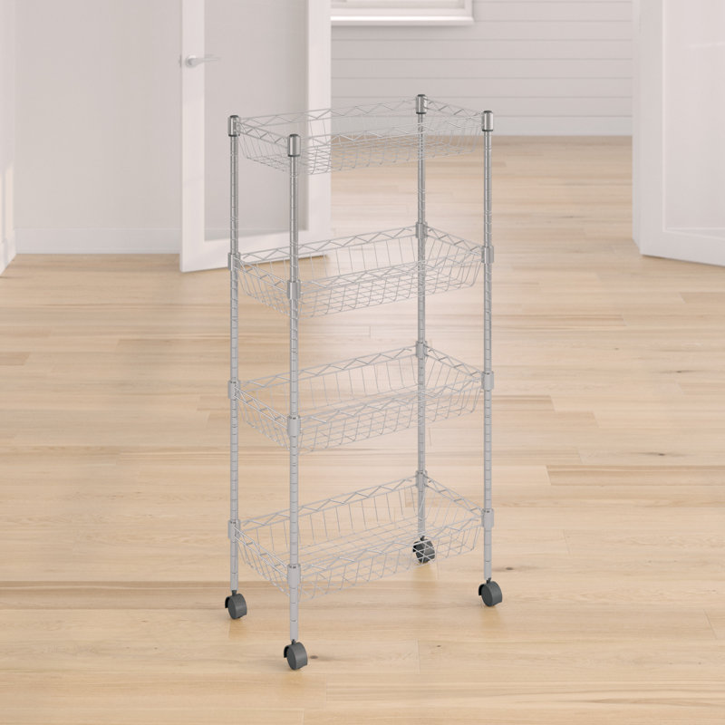 Chariot de cuisine en bois massif