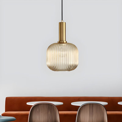 Yarlyn 1 - Light Brushed Brass Pendant