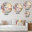 Serkis - Horloge murale peinture abstraite-932431657
