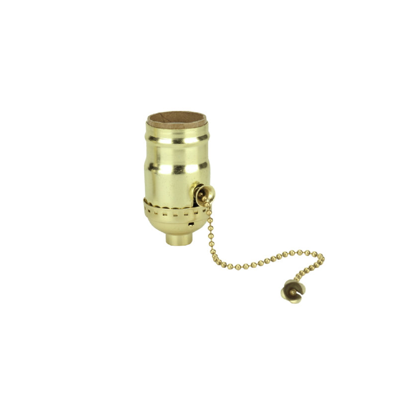 Pull Chain Lamp Socket Plate