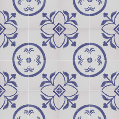 Carreau de porcelaine Santorini Memory 6X6