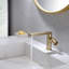Robinet de lavabo pour salle de bain à poignée simple - monotrou - laiton massif