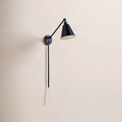 Plug-in Swing Arm Sconce