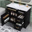 36 Inch Bathroom Vanity With Sink, Cabinet, 4 Drawers, Soft-Close Door, Adjustable Shelf, And Ceramic Basin For Modern Storage-731712111