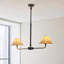 Lila 2 Light Linear Pendant-1861891549