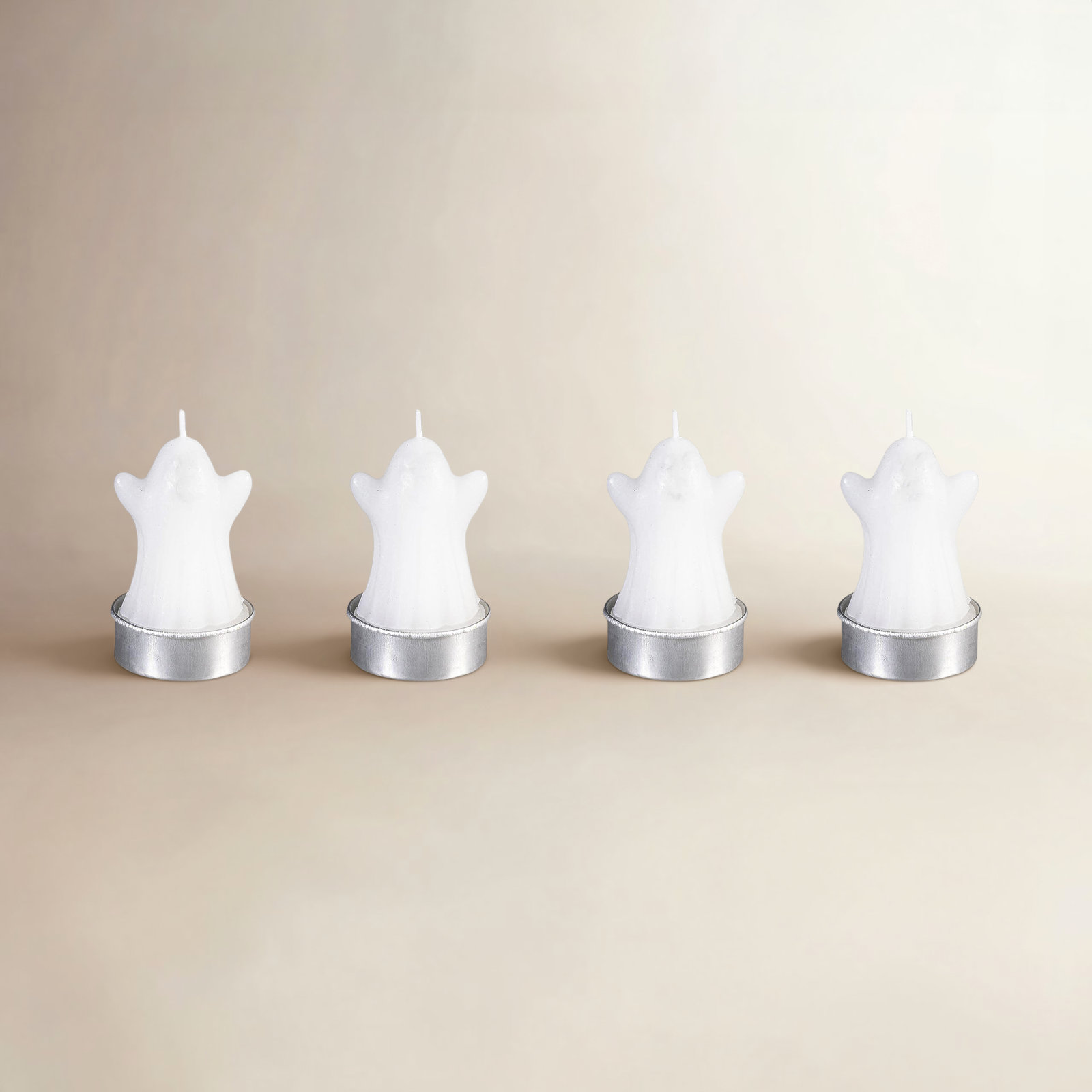 Ghost Tealight Candle Set