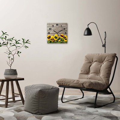 Jonilee Glass Wall Clock