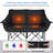 Oversized Heated Double Camping Chair, Folding, Adjustable Temperature, Carrying Bag-1152182904