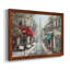 «Eiffel View From Charlie's Café», reproduction sur toile encadrée-950330955-950330954