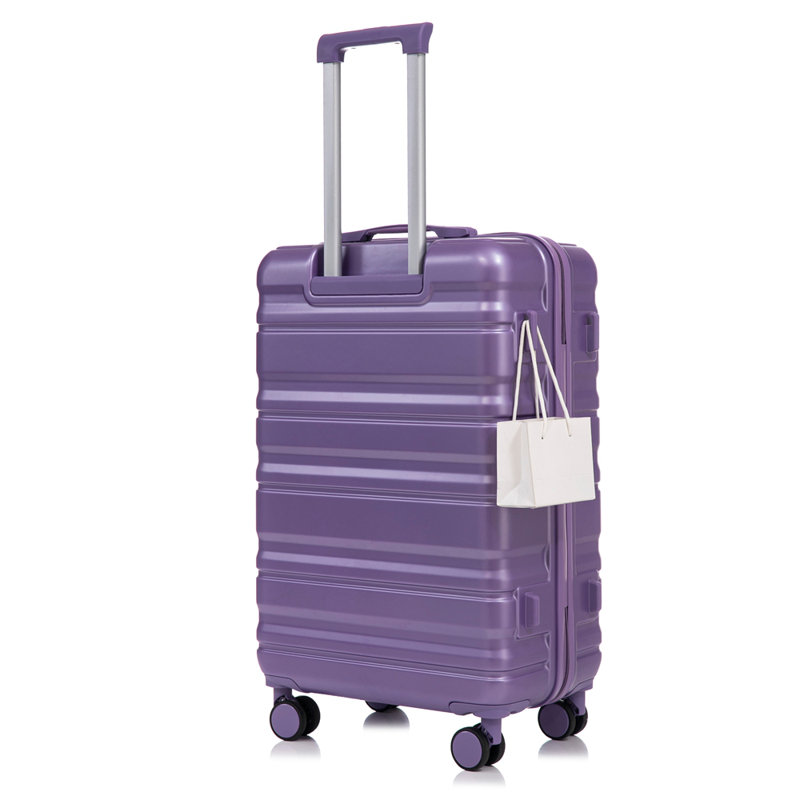 HIFINE TOURIST 20 "/ 24" / 28 "3 pièces / ensemble en valise à roulettes en ABS, valise de cabine, couleur assortie, serrure à combinaison