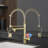 AWZTOO Pull Down Kitchen Faucet