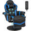 Faux Leather Swivel Recliner-488876345-488876346
