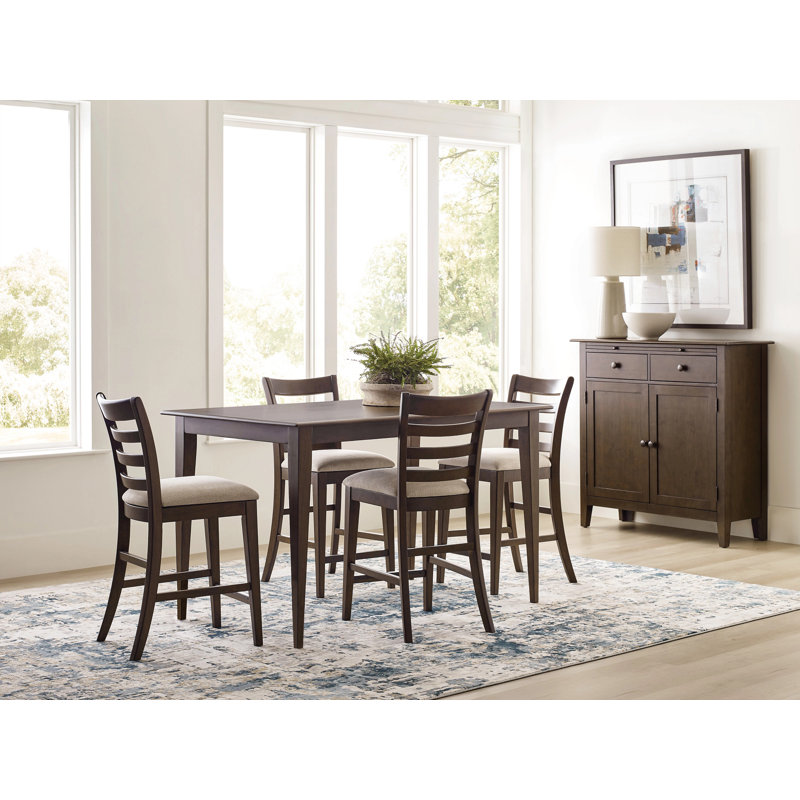 CHAISE TALL LADDREBK, MOCHA
