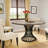 Farmhouse Round Dining Table for Kitchen Use-969896187