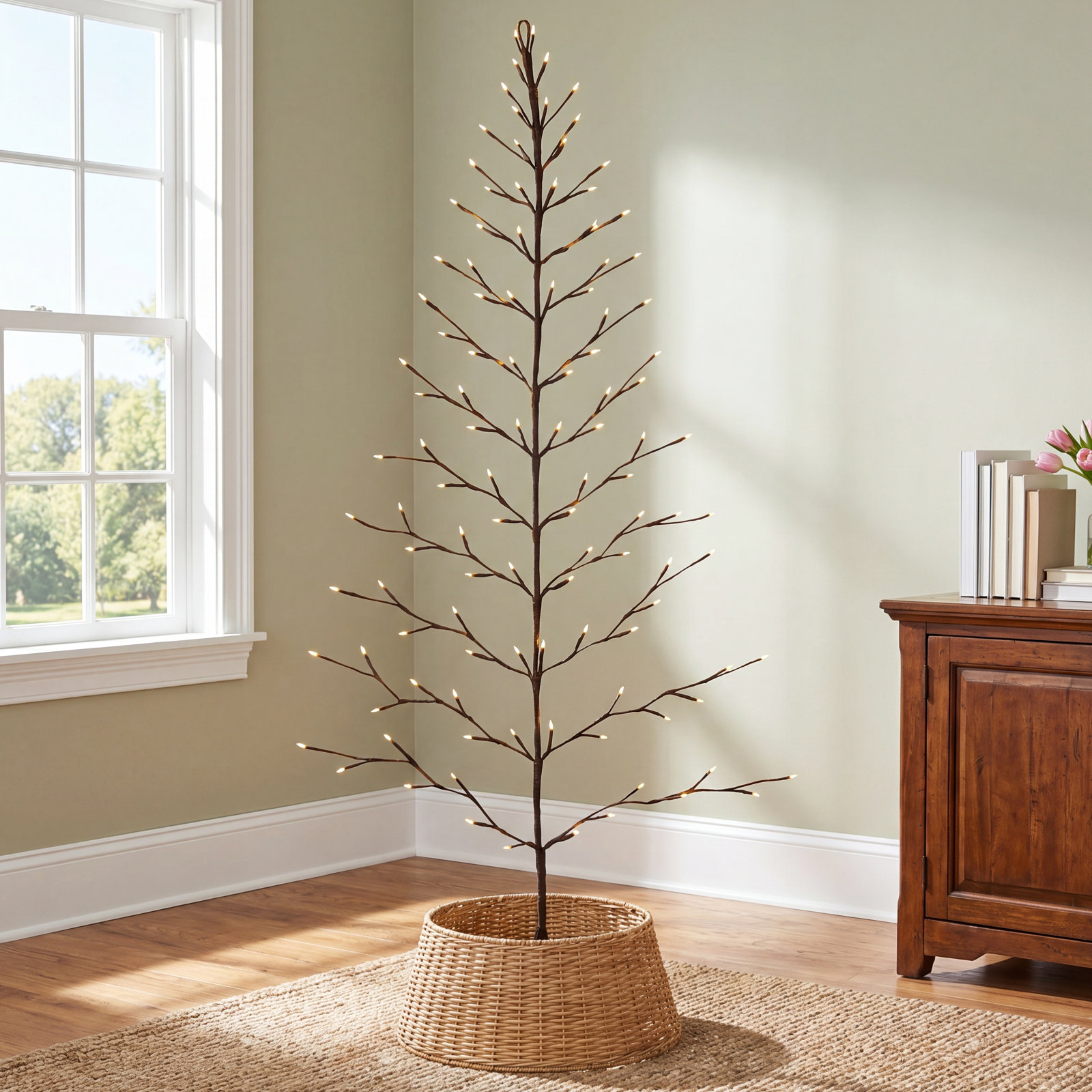 Lighted LED Tree Wall Hanging