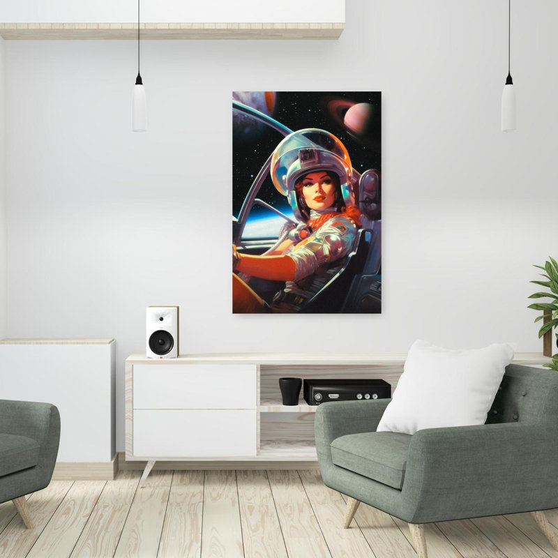 Art contemporain, art mural contemporain, H 36 po x l 24 po