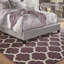 Tapis à motif géométrique mauve Cara-Leigh-712895561
