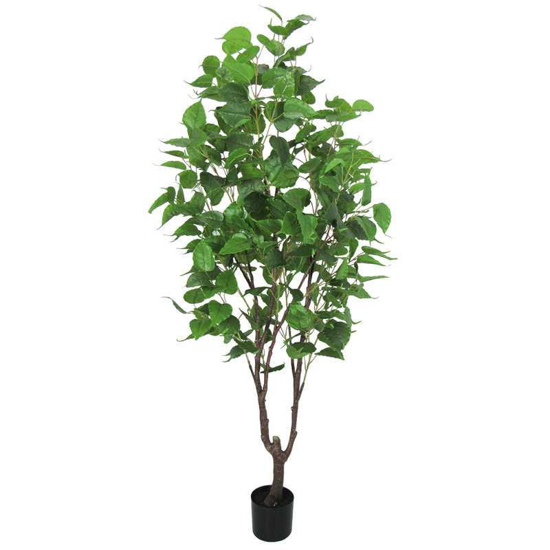 Bouleau artificiel en pot, H 78 po x l 32 po x P 32 po