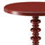 Table d'appoint ronde rouge en bois-280066276
