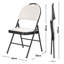 Fabric Padded Stackable Folding Chair Folding Chair-1710247562