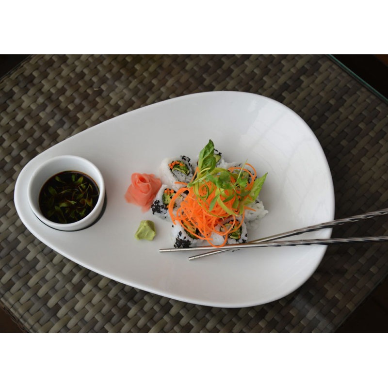 Plat de service avec apéritif Ellipse