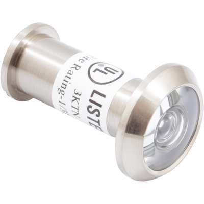 UL-Rated Door Viewer, 180 Degrees, 9/16" Bore Hole, By Stone Harbor Hardware