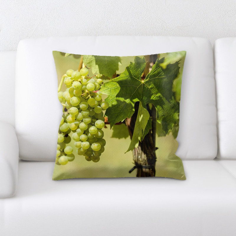 Housse et insert de coussin carré Grapes