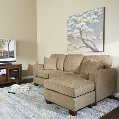 Kehlani Upholstered L-Shaped Sectional Reversible