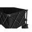 Chariot allongé pliable avec une capacité de poids de 220 lb, chariot de jardin pliant robuste de 300 L avec de grandes roues tout-terrain et des porte-boissons-113447346