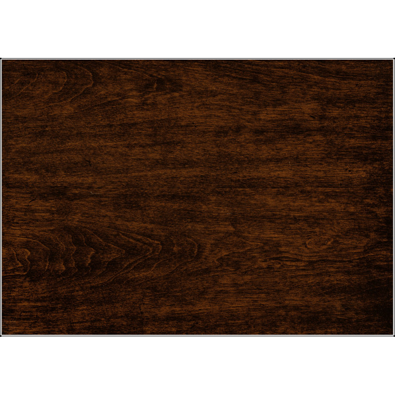 Table de bout classique avec tiroirs, port de chargement USB et finition brun riche pour les meubles de salon modernes