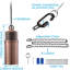 Luminaire suspendu d'extérieur 4,5 W 12V, arbre suspendu à basse tension 7,63 pouces, 2 700 K, bronze rouge-1737144919