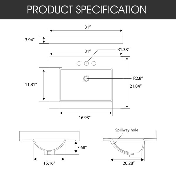 Dimensions du produit