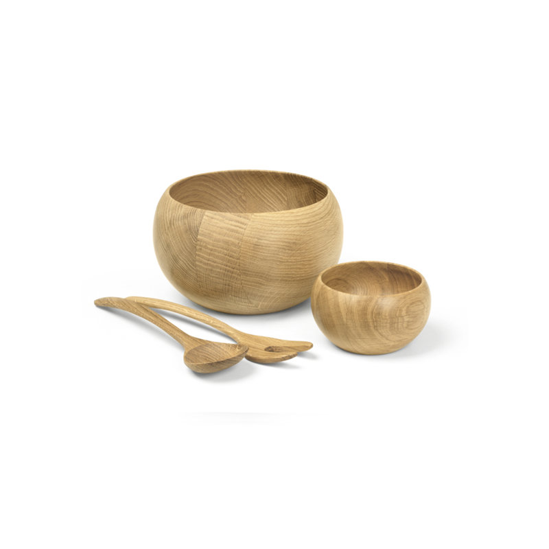Menageri Wood Serving Bowl
