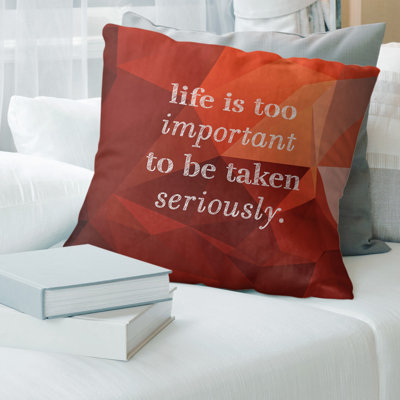 Reversible Pillow Cover