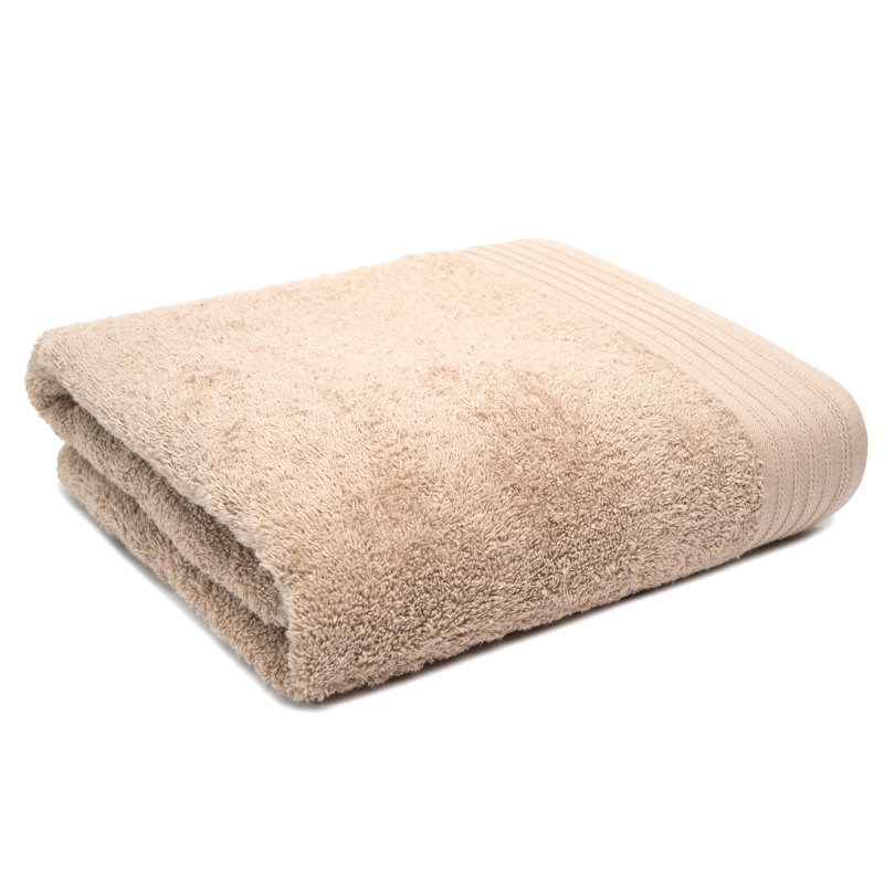 Drap de bain 100% coton Cecille, Sable