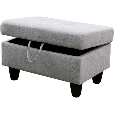 Mitford 28.5" Wide Upholstered Ottoman by Mercer41