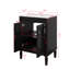 Meuble-lavabo 24 po avec lavabo, meuble-lavabo simple moderne avec deux tablettes de rangement, unité de rangement durable pour salle de bain-639950120