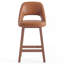 Tabouret de comptoir Mid-Century sans accoudoirs (ensemble de 2)-1367737048