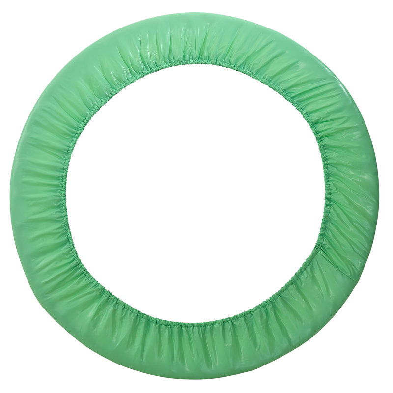 Green 38" Round Water-Resistant Trampoline Safety Pad