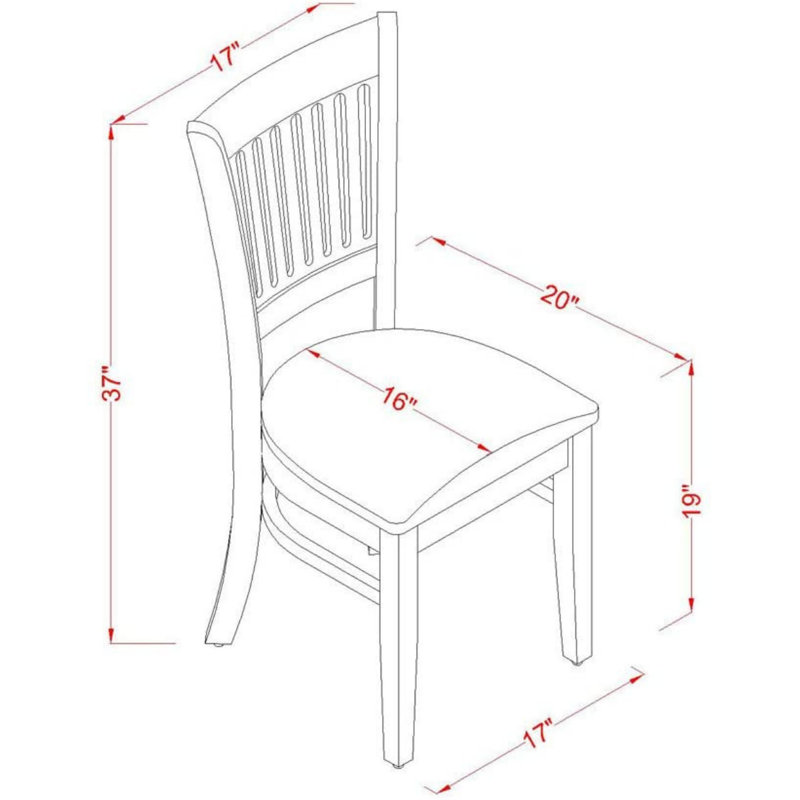 L'ensemble 5 pièces de table et chaises de cuisine comprend une table de salle à manger rectangulaire avec Dropleaf et 4 chaises rembourrées en tissu de lin, chêne