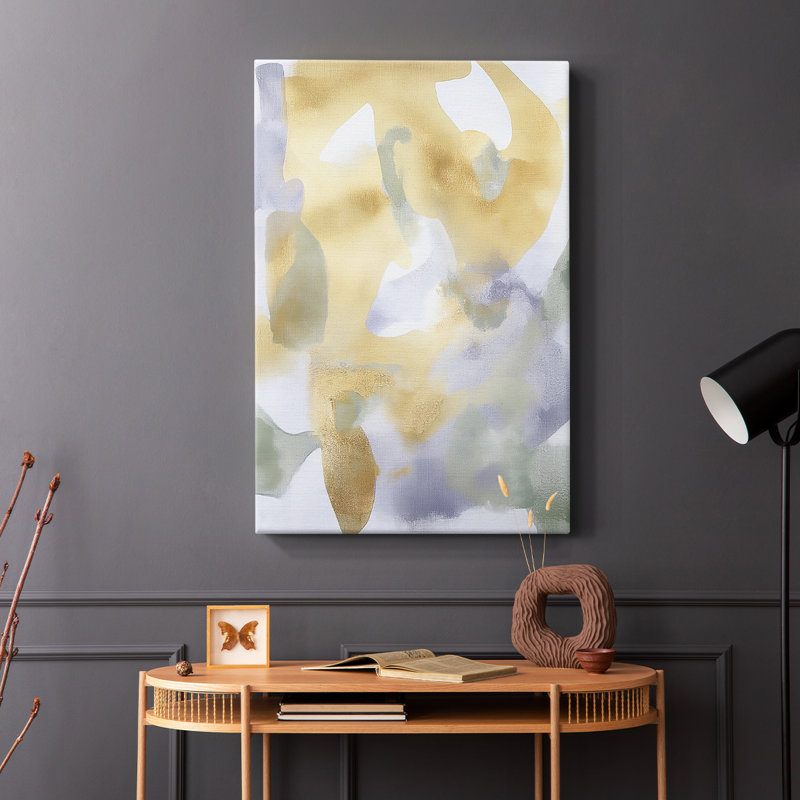 Série ABSTRACT DCCXCI - Toile tendue avec châssis de qualité supérieure - Prêt à être accroché, H 27 po x l 18 po