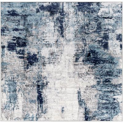 Bouldin Creek Abstract Area Rug